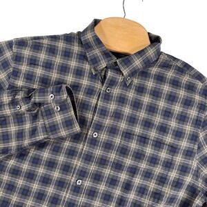 Banana Republic Men's Plaid Button Down Shirt Long Sleeve Size XL Cotton